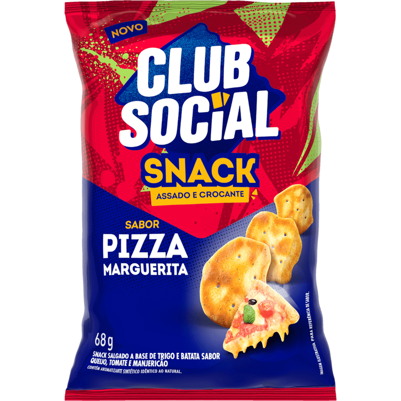 Club Social Snack Pizza Marguerita 68g