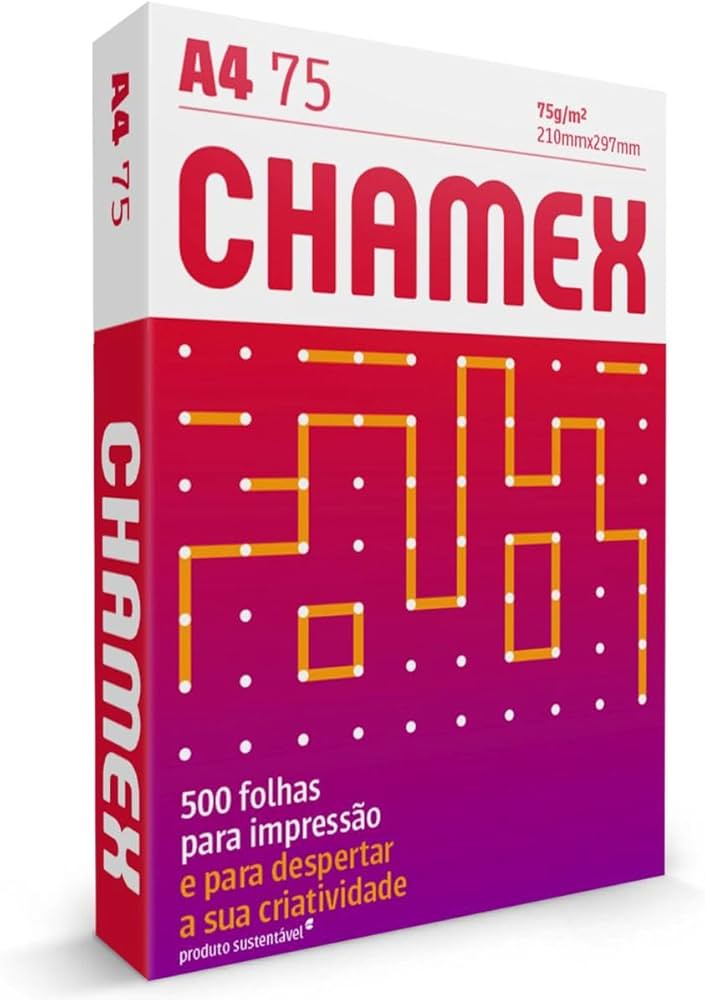 Chamex Folha A4 com 500 folhas