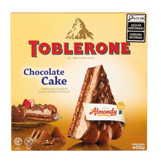 Torta de Chocolate Congelada Toblerone Almondy 400g