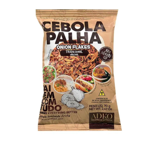 Cebola Palha Tradicional Vegana Adko 70g