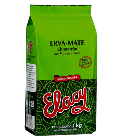 Erva-mate Moída Grossa Elacy 1kg