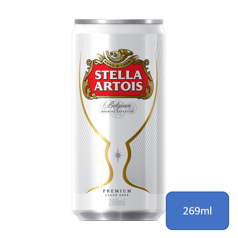 Cerveja Stella Artois Lata 269ml