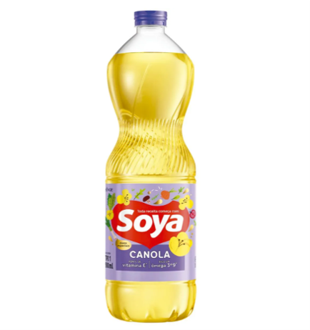 Óleo de Canola Soya 900ml
