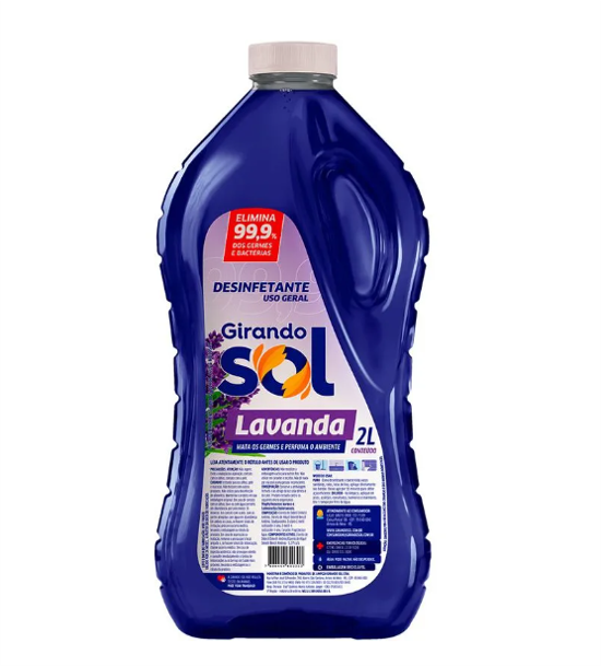 Girando Sol Desinfetante Lavanda 2L