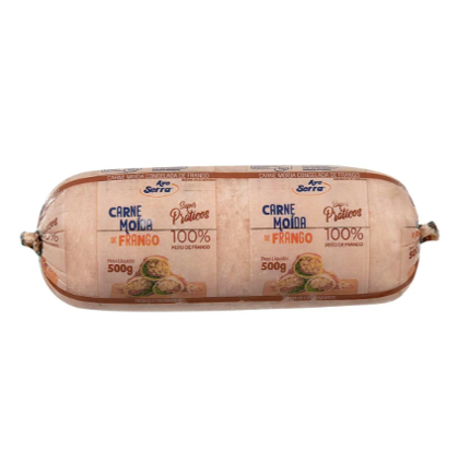 Carne Moída de Frango Congelada Ave Serra 500g