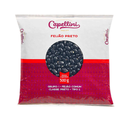 Feijão Preto Capellini 500g