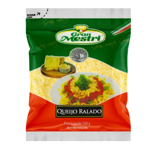 Gran Mestri Queijo Ralado 500g