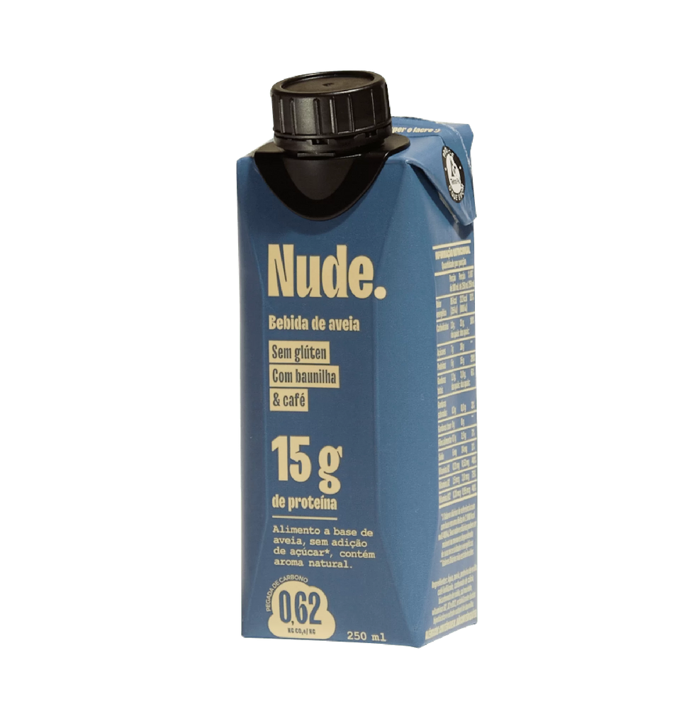 Nude Bebida Proteica 15g Baunilha com Café 250ml