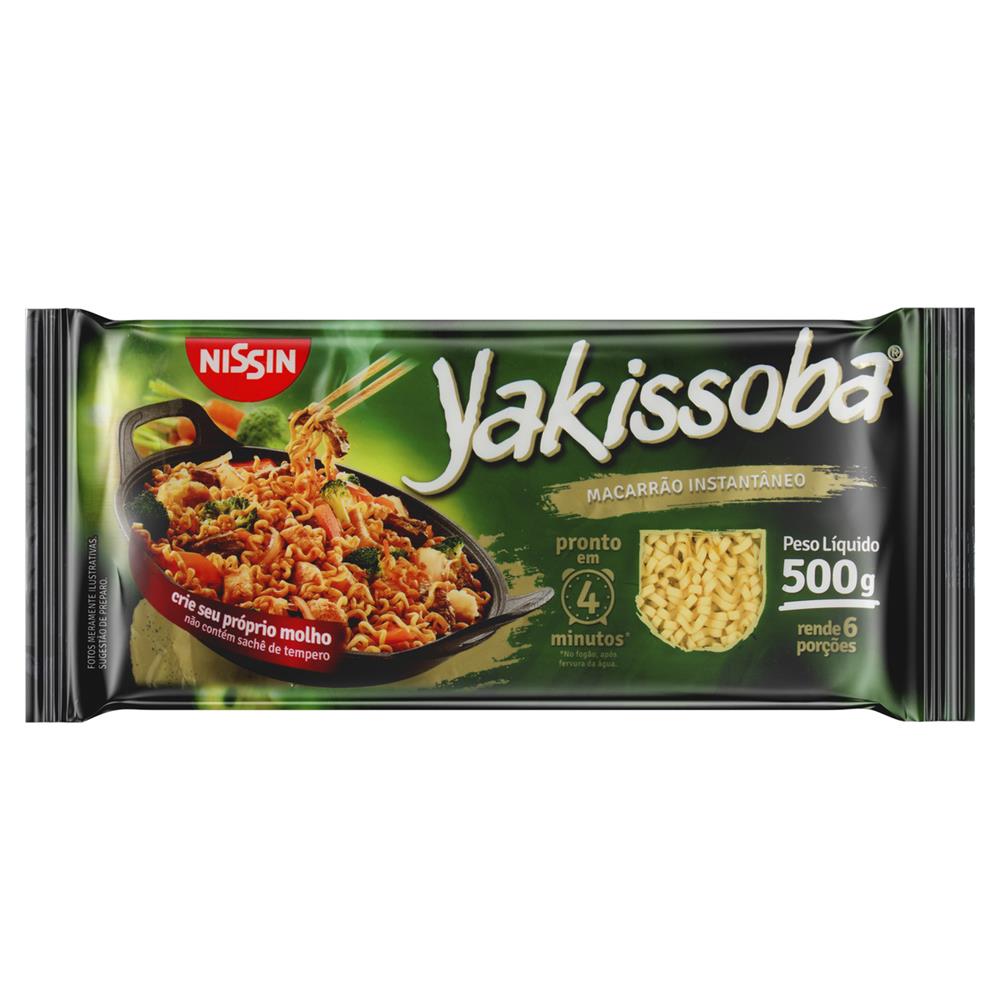 Nissin Macarrão Instantâneo Yakissoba 500g