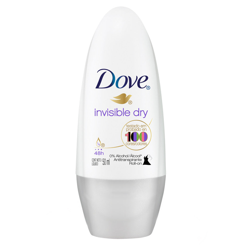 Dove Desodorante Roll On Invisible Dry 50ml