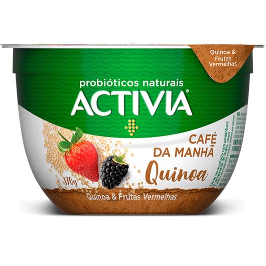 Activia Café da Manhã Quinoa e Frutas Vermelhas 170g