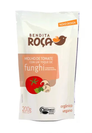 Bendita Roça Molho de Tomate com Funghi Orgânico 200g