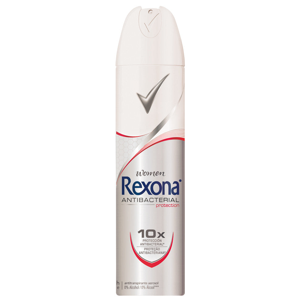 Rexona Desodorante Aerosol Antibacterial Feminino 89g