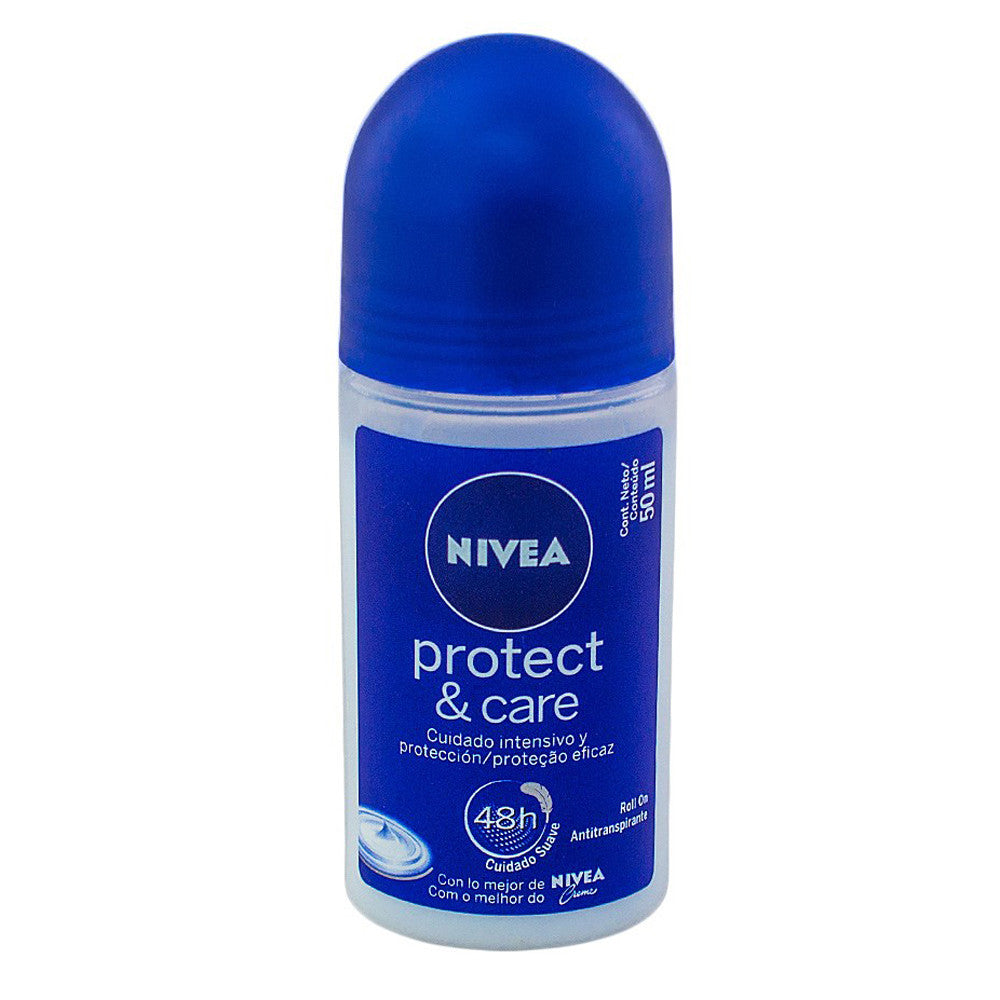 Nivea Desodorante Roll On Protect & Care 50ml