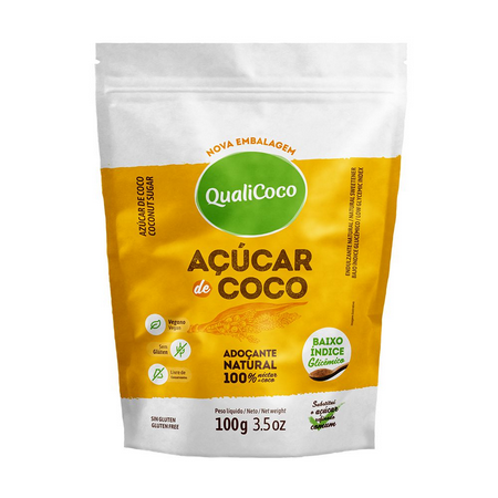 QualiCôco Açúcar de Coco 100g