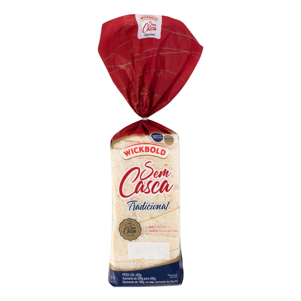 Wickbold Pão de Forma Original sem Casca 450g