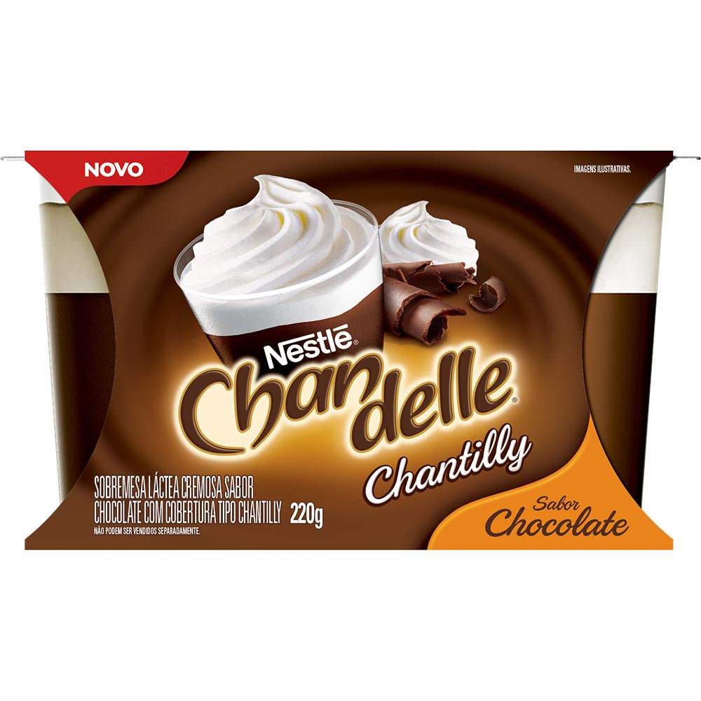 Chandelle Chantilly Chocolate 200g