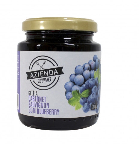 Azienda Gourmet Geléia Cabernet Sauvignon com Blueberry 260g