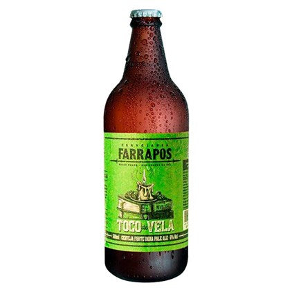 Farrapos Cerveja American IPA Toco de Vela 600ml