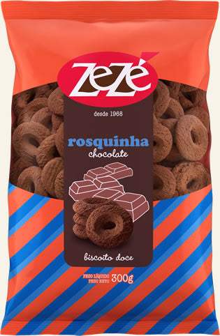 Zezé Rosquinha Chocolate 300g