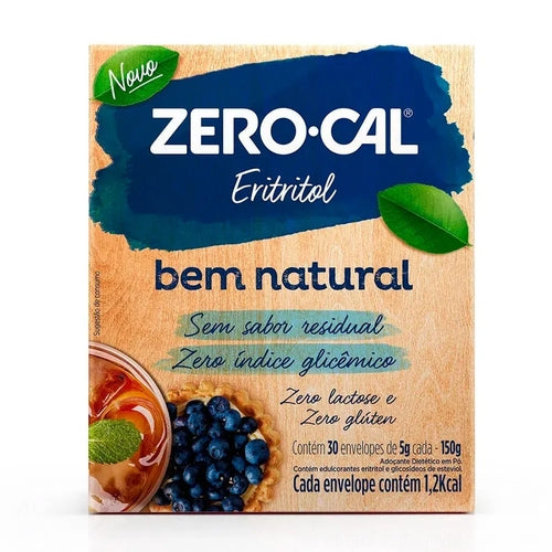 Zero Cal Eritritol Bem Natural Envelopes 150g