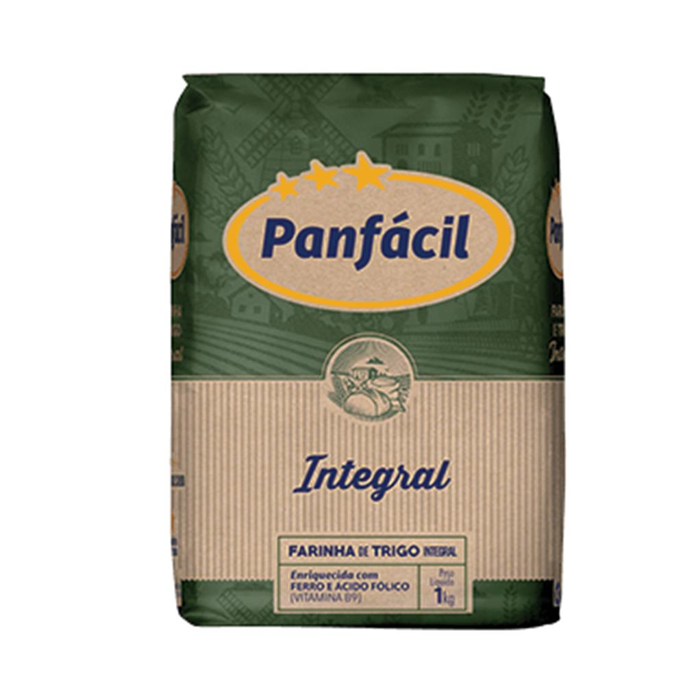 PanFácil Farinha de Trigo Integral 1kg