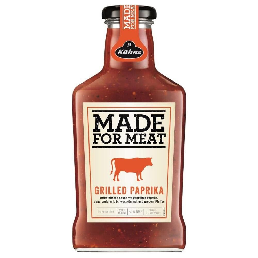 Kuhne Made For Meat Grilled Paprika 375ml