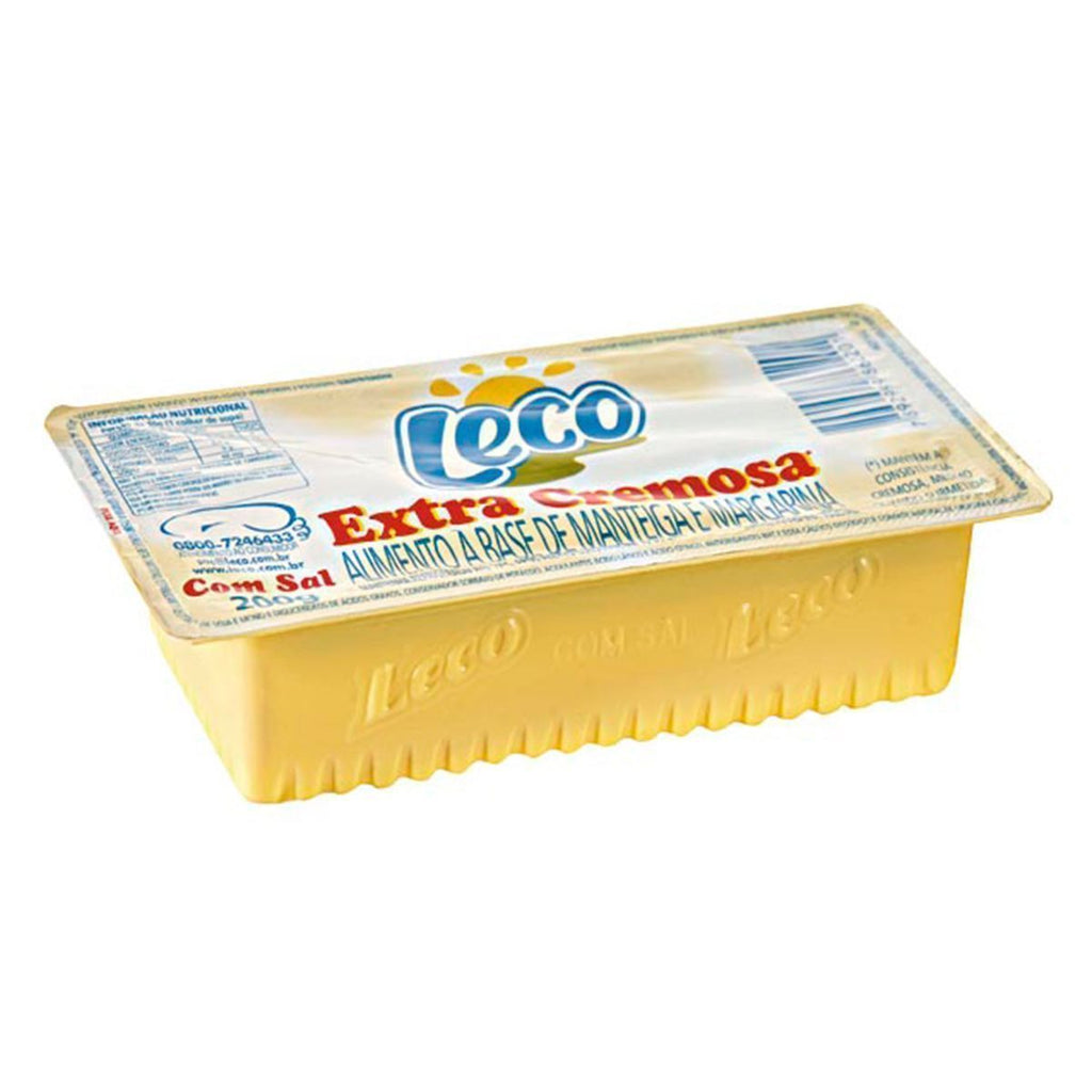 Leco Manteiga Margarina Com Sal 200g