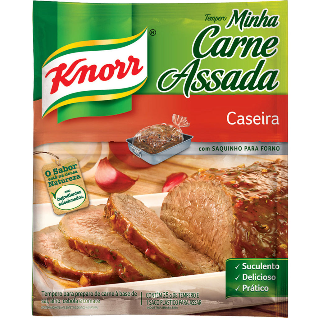 Knorr Tempero Minha Carne Assada Sabor Caseira 25g