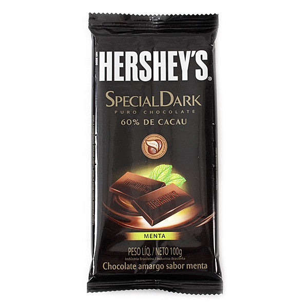 Hershey's Special Dark 60% Sabor Menta 85g