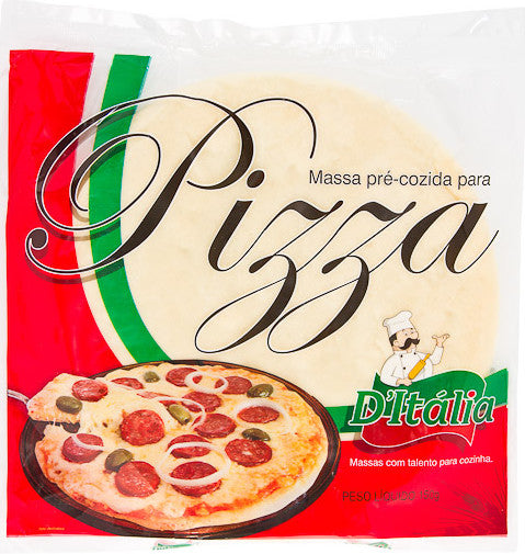 D'Itália Massa Pré Cozida para Pizza 150g