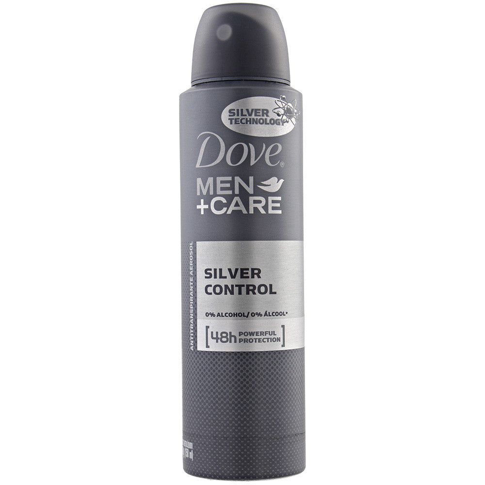Dove Desodorante Aerosol Men +Care Silver Control 100g