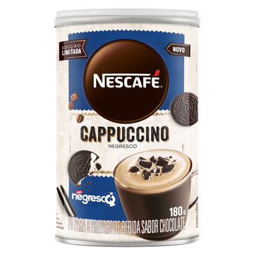 Nescafé Cappuccino em Pó Negresco 180g