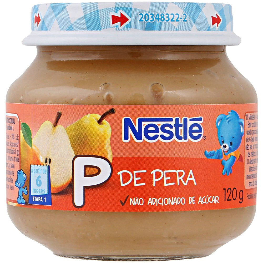 Nestlé Alimento Infantil Pera 120g