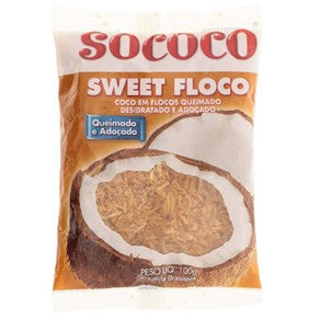 Sococo Coco Queimado em Flocos 100g