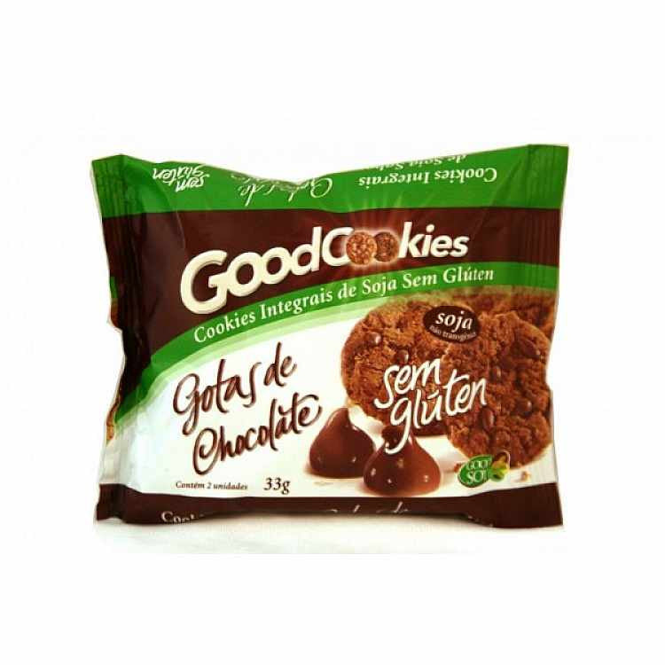 Good Soy Cookies Gotas de Chocolate 33g