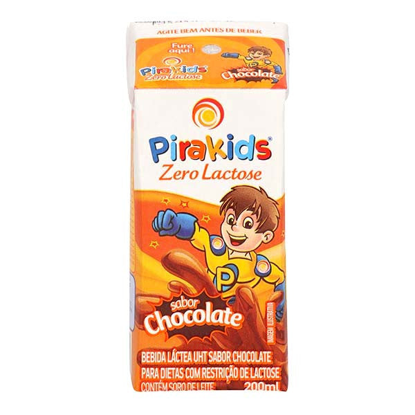 Pirakids Zero Lactose Chocolate 200ml
