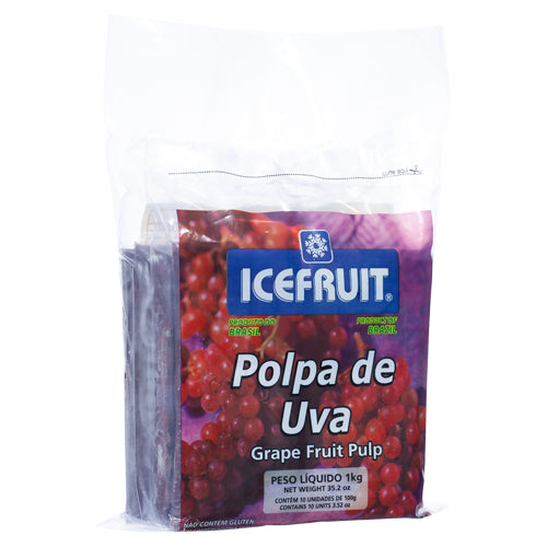 Icefruit Polpa de Uva 400g