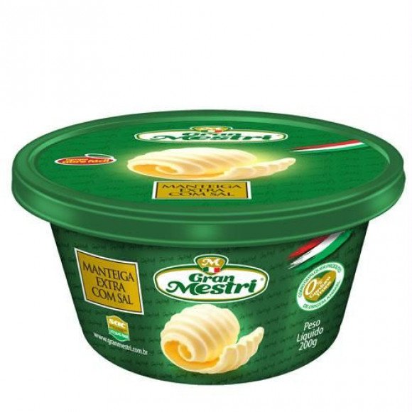 Gran Mestri Manteiga Extra com Sal Pote 200g