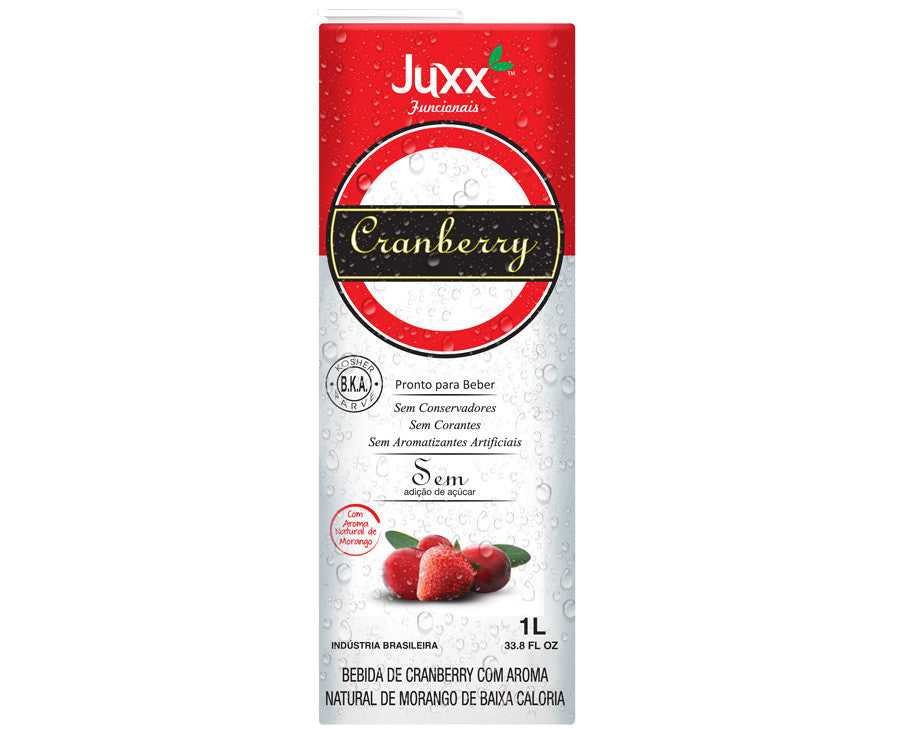 Juxx Cranberry Sem Adição Acúcar 1L