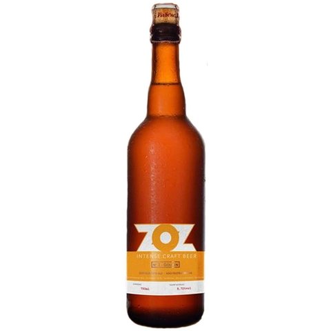 ZOZ Cerveja Intense Craft Beer n3 Golden 750ml
