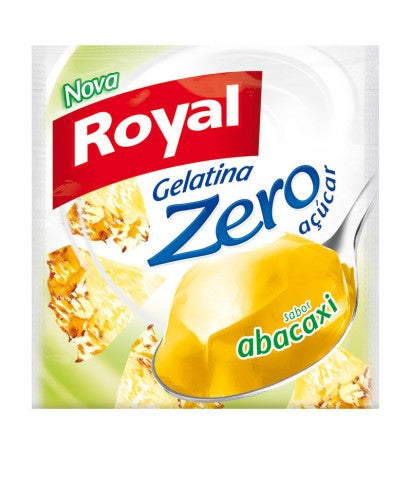 Royal Gelatina Abacaxi Zero Açúcar 12g