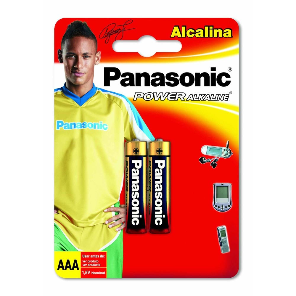 Panasonic Pilha Alcalina AAA c/2