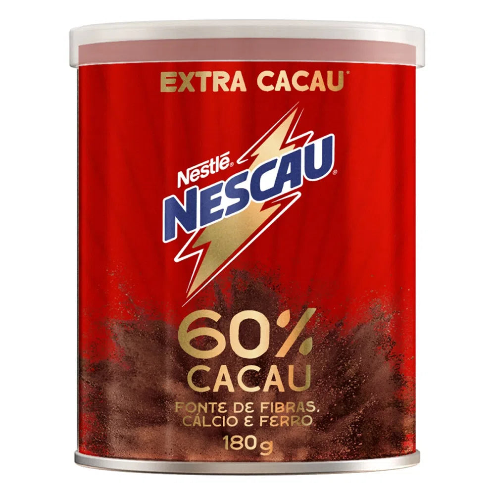 Nescau Chocolate em Pó Extra 60% Cacau 180g