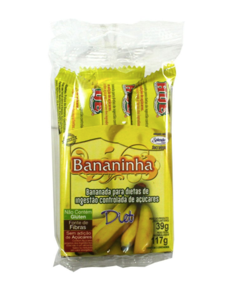 Hué Bananinha Diet 117g
