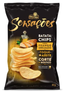 Elma Chips Sensações Frango Grelhado 80g