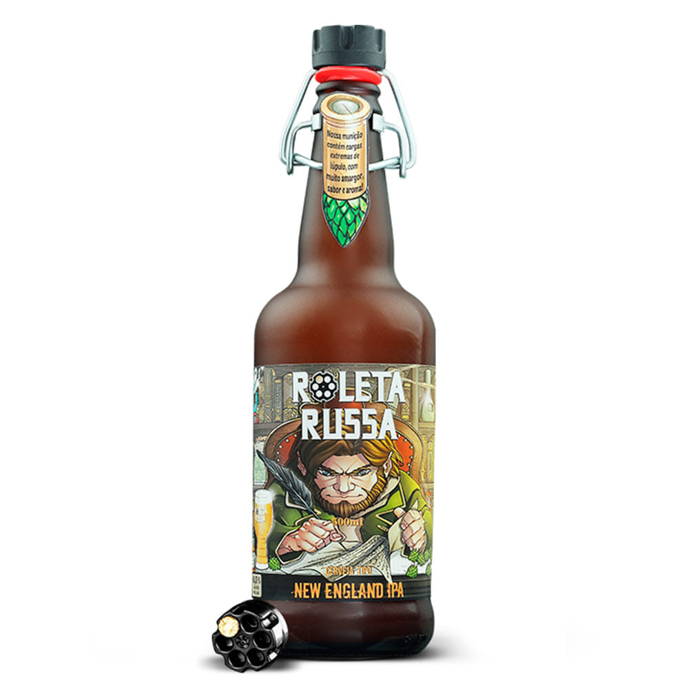 Roleta Russa Cerveja New England IPA 500ml
