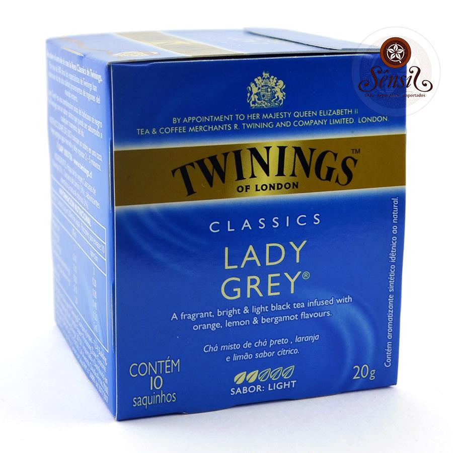 Twinings Lady Grey 20g - 10 saquinhos