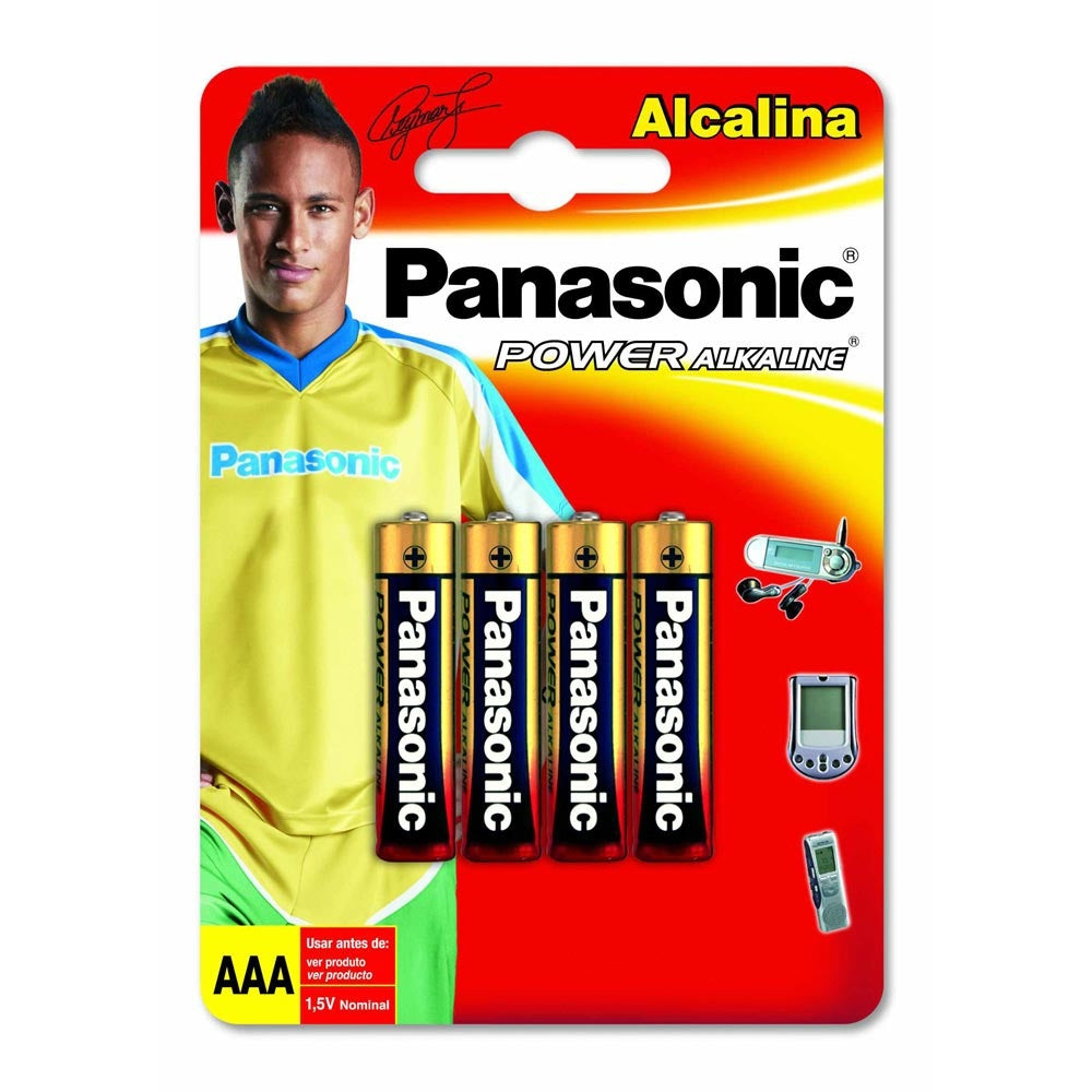 Panasonic Pilha Alcalina AAA c/4
