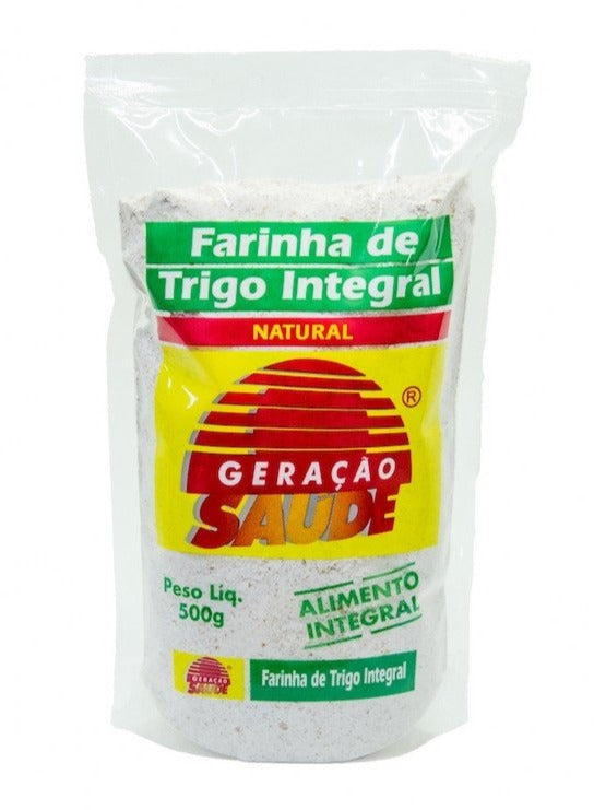Geração Saúde Farinha de Trigo Integral 500g
